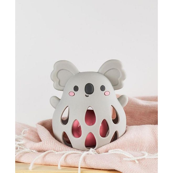 Tiger Tribe Silicone Koala Rattle for Babies, Gentle Sound, Soft & Squishy, Safe for 0+ Months, 11.5x10cm - Image 2