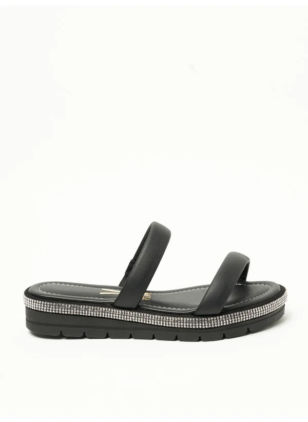 VIZZANO Vizzano Ladies Comfort Sandals Black | Made In Brazil