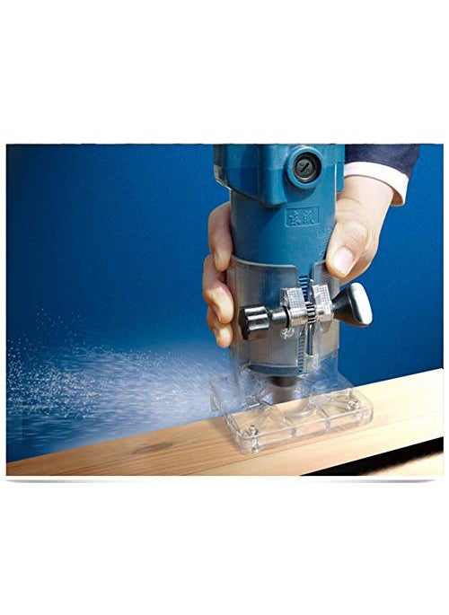 ISC ISC Quality Wood Working Trimmer Router With 12Pcs Trimmer Bits 635mm Rotary Tool  - Image 3