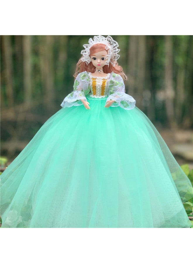 Large Douluo Mainland Small Dance Zhu Zhu Zhu Innocent Aloes Children's Girl Toy Doll Princess Manufacturers Wholesale-Color:Palace Green - Image 1