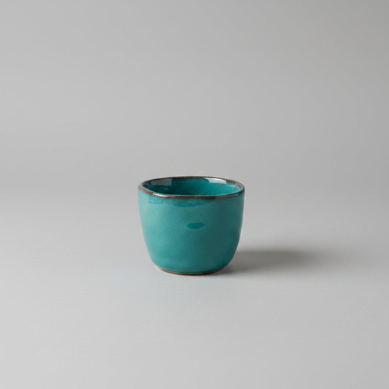 ماي مايز فنجان إسبريسو من الفخار اليدوي - teal - Image 1