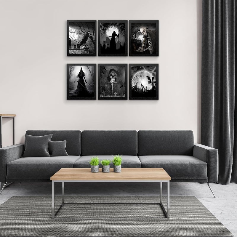 HoozGee Framed Gothic Room Decor Witchy Wall Decor - Image 2