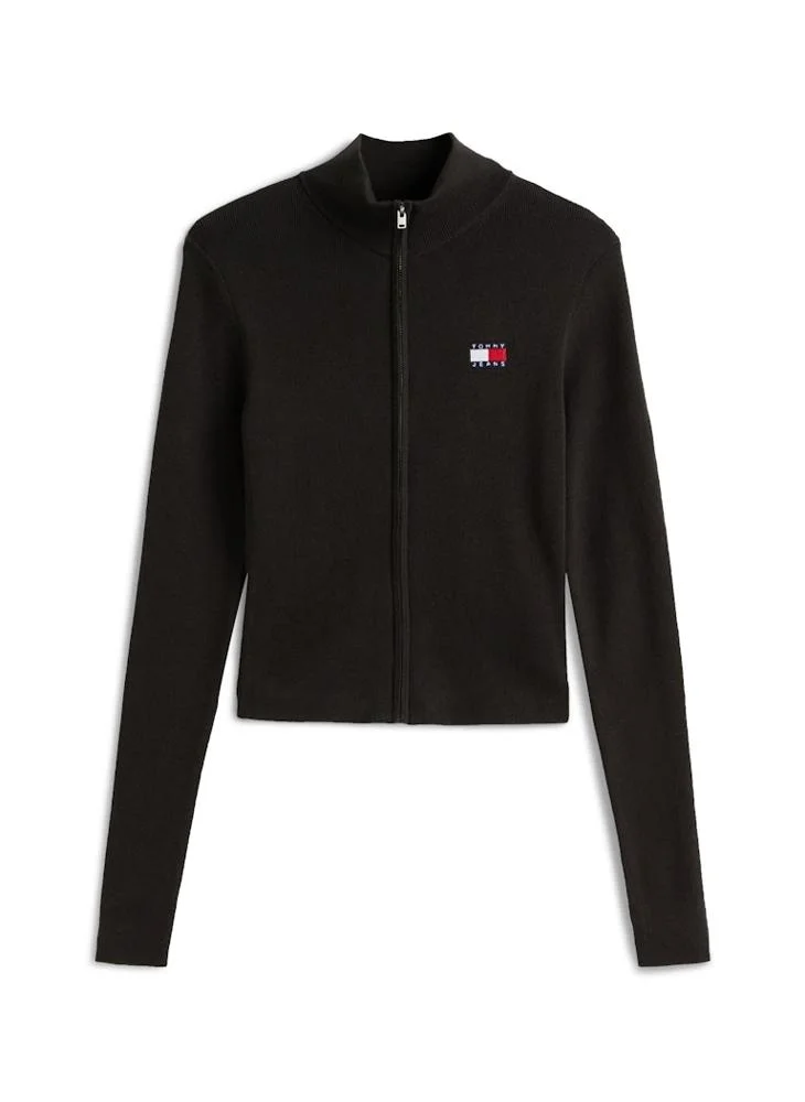 TOMMY JEANS Logo High Neck Jacket