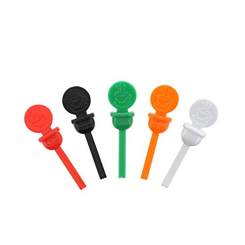 Royal StixToGo Beverage Plugs - Leak Prevention Coffee Accessory for Hot Drinks, Disposable Coffee Stoppers, Fits Standard Lids - Black, 2", Pack of 400 - Image 3