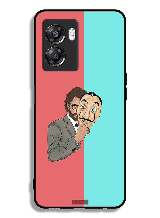 Tolwak OnePlus Nord N300 Protective Case Cover The Professor Art - Image 2