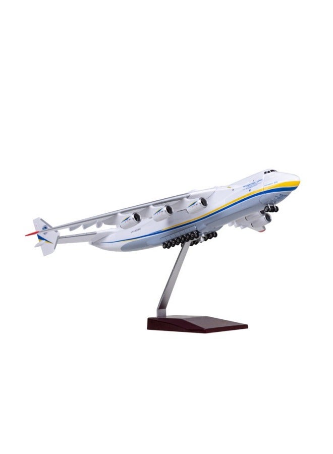 عام 42cm Alloy Airplane Tabletop Display Model Antonov An225 Transport Airplane Model Decorations Toys Furniture Decorations Collection Gifts - Image 1