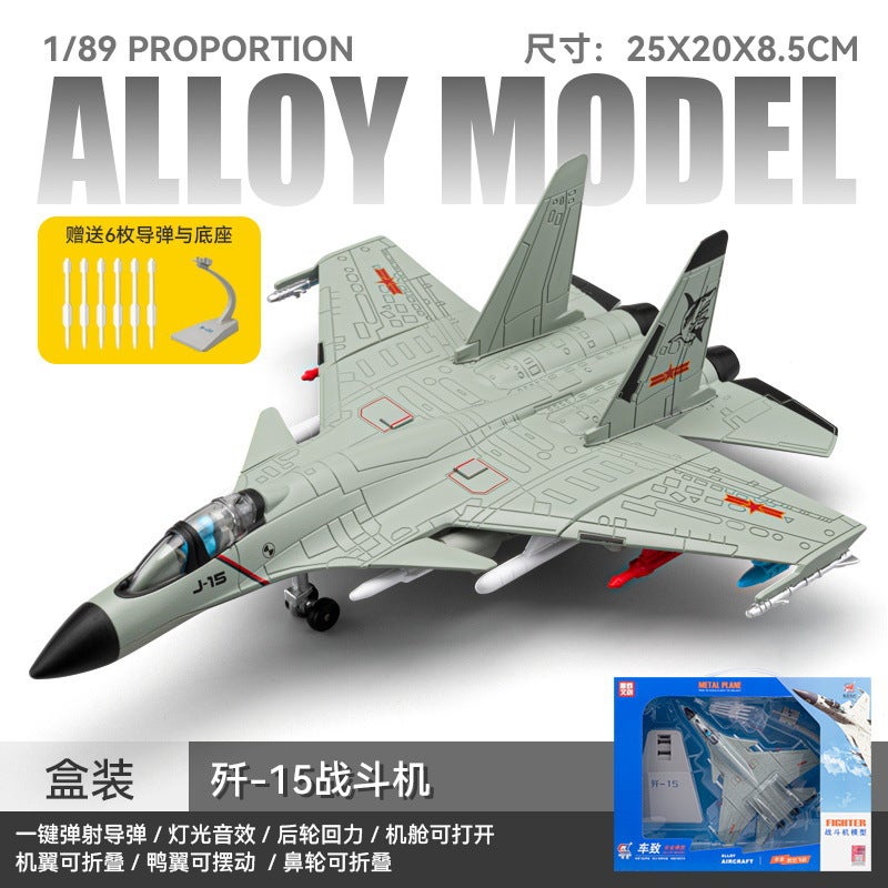 HUIXIANG Alloy Military Vehicle Model Collection - Pull-Back Sound & Light Toy for Boys, Veteran Souvenir - 1:50 Scale - Image 1