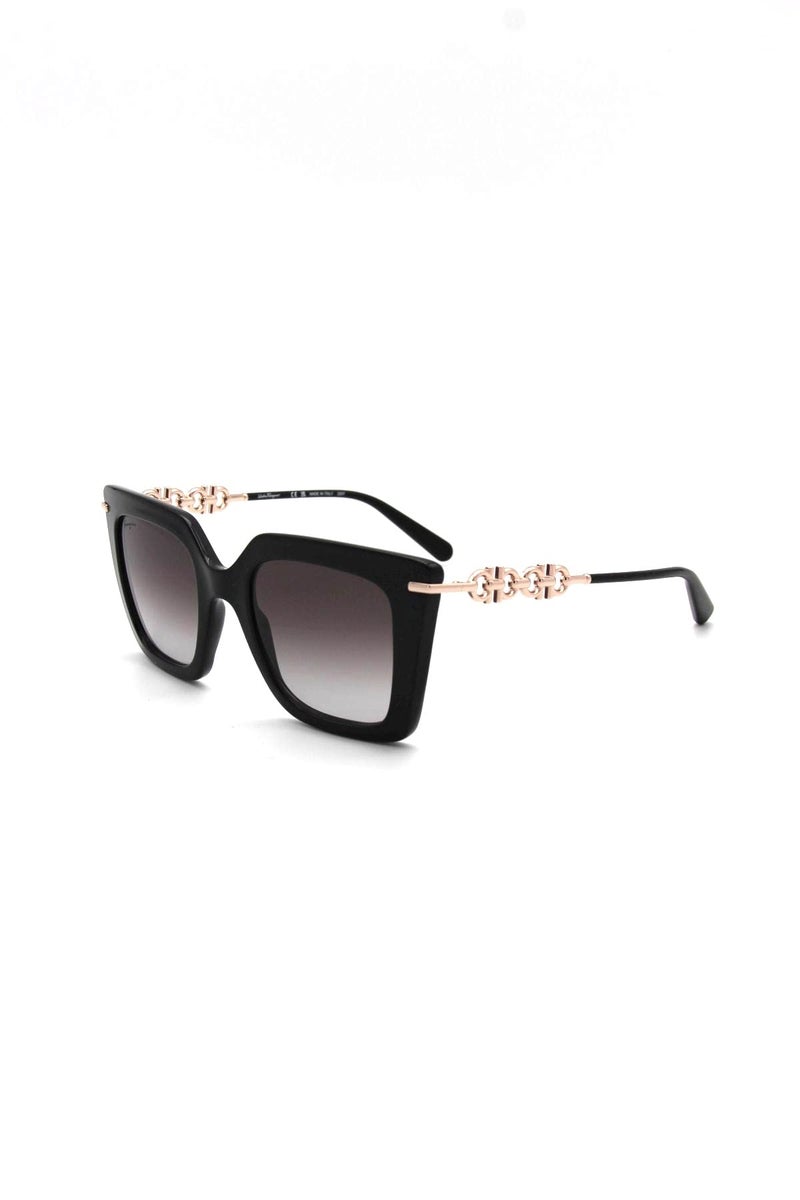Ferragamo Women's Sf1041s 51Mm Sunglasses, Black - Image 1
