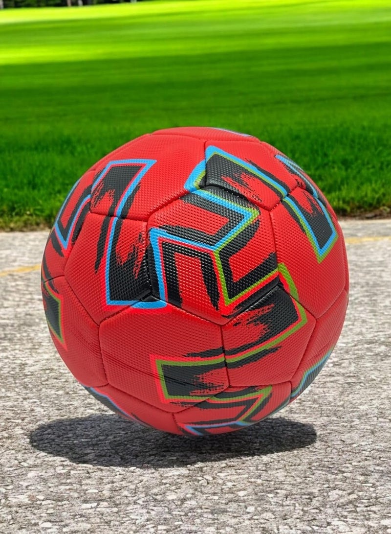 سبورت كيو كرة قدم من سبورت كيو المحترفين للتدريب على كرة القدم مقاس 5، كرة تدريب كرة قدم بالداخل والخارج للاعبي كرة القدم ومشجعي كرة القدم للشباب ومسابقات التدريب، كرة عالمية  - Image 2