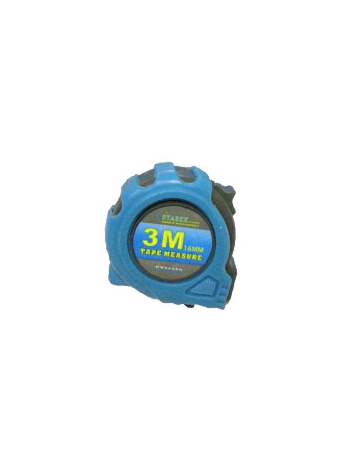 Stanley Starex Measuring Tape 7.5mx25mm Rubber Grip White Blade 3 Stop D/Blister 