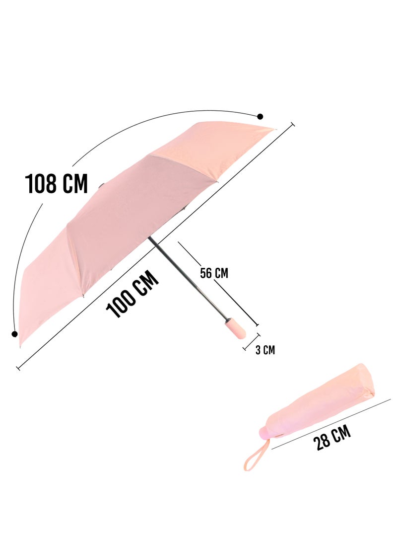 بيج ديزاين مظلة بيج ديزاين مودز أب الوردية الأوتوماتيكية المقاومة للأشعة فوق البنفسجية، مقاومة للرياح، سريعة الجفاف، حجم صغير للحقائب