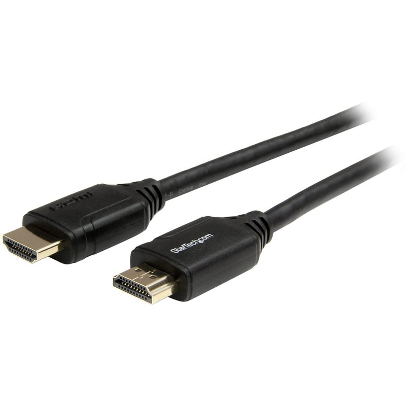 Startech.com StarTechcom 10ft 3m Premium Certified HDMI 20 Cable with Ethernet High Speed Ultra HD 4K 60Hz HDMI Cable HDR10 HDMI Cord MaleMale Connectors For UHD Monitors TVs Displays HDMM3MP - Image 2