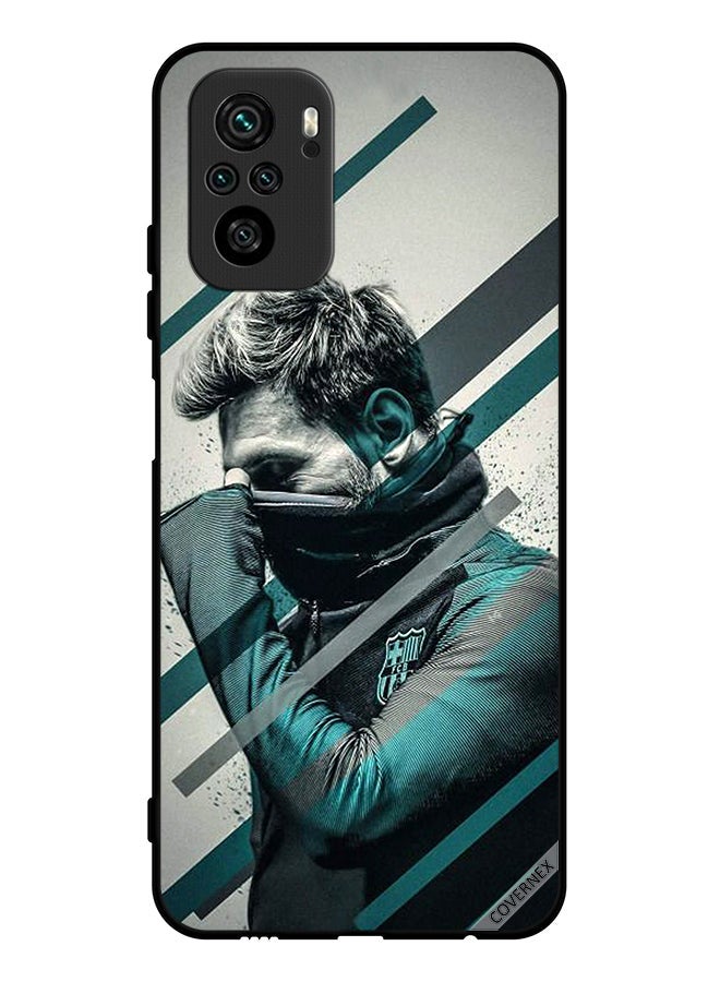 Covernex Protective Case Cover For Poco M5s 4G Messi Hiding Face - Image 1