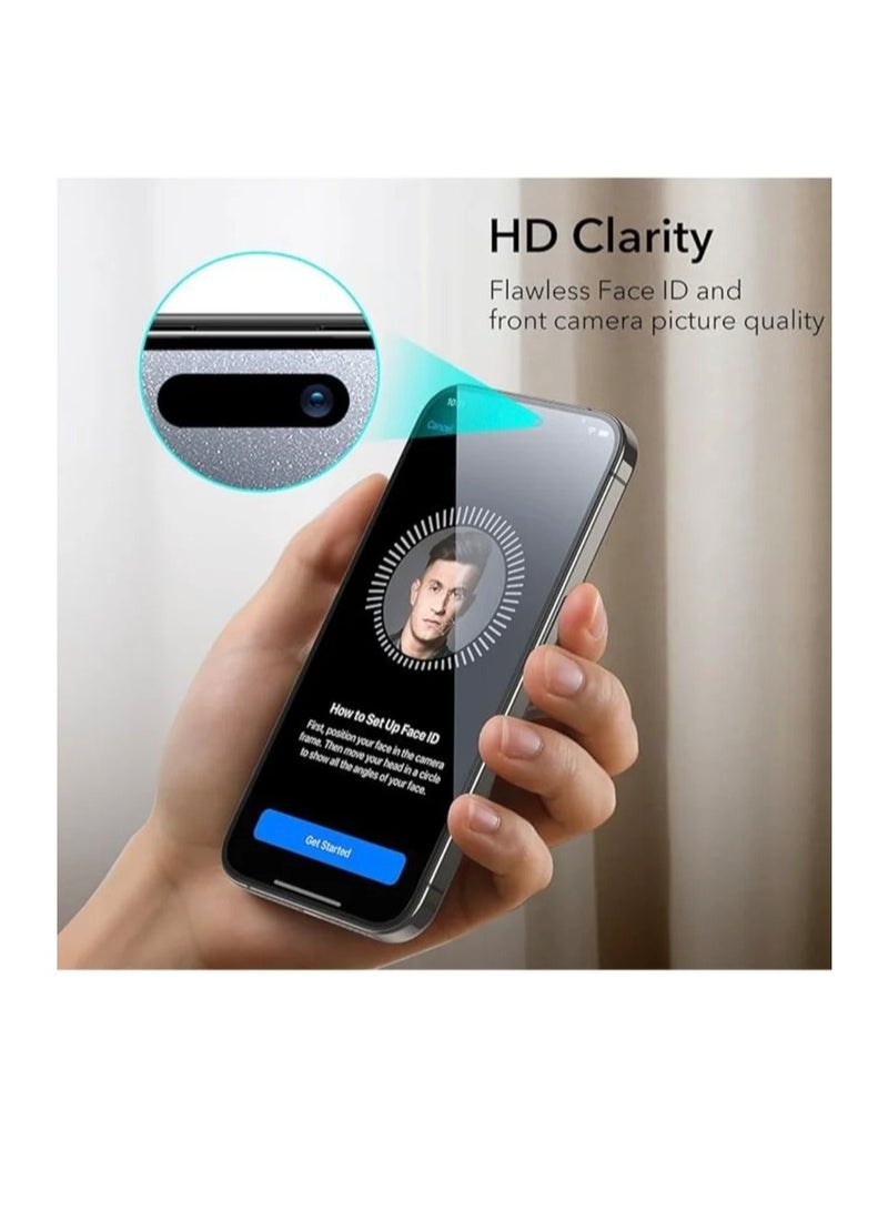 High Quality iPhone 12 Screen Protector, Camera Lens Protector and Case Cover 4 in 1 Package - Image 5