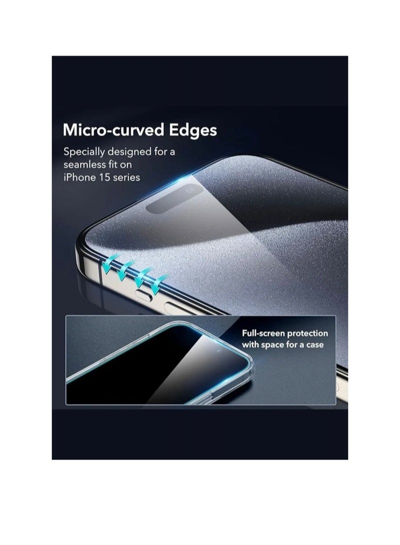 High Quality iPhone 12 Screen Protector, Camera Lens Protector and Case Cover 4 in 1 Package - Image 4