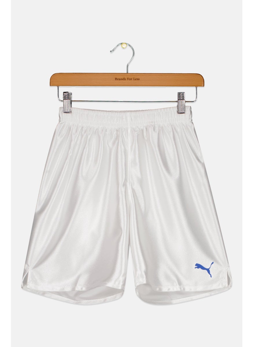 PUMA Kids Girl Sportswear Fit Training Shorts, White  - Image 1