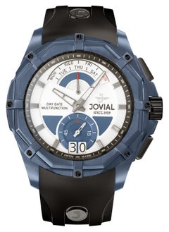 Jovial JOVIAL 12051GBRC11, Multifunction, DUALITY COLLECTION combines precision and versatility with its bold multifunction design and dual day-date display for those who value both style and function.  - Image 1