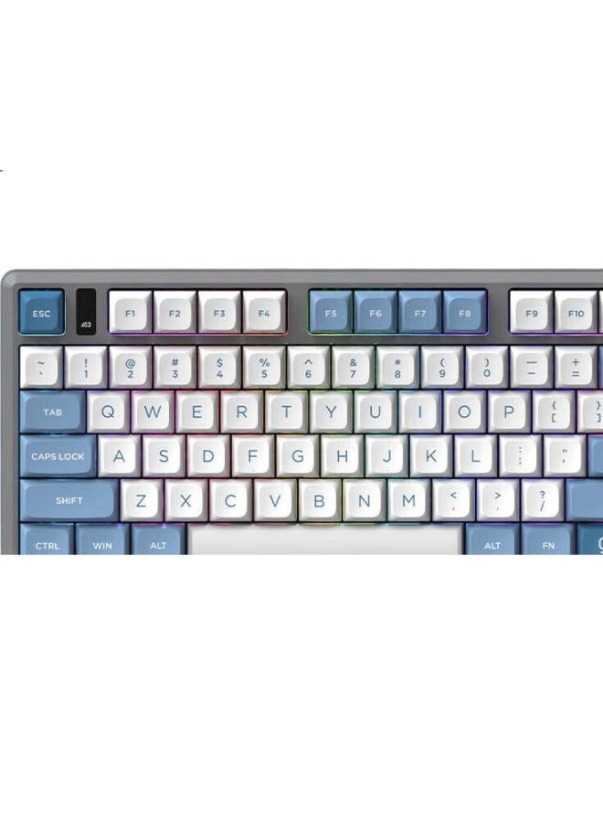 iFLYTEK لوحة مفاتيح مخصصة Keda Xunfei Ai، مفتاح Gateron، لوحة مفاتيح بلوتوث لاسلكية، كتابة Ai و Q&A، اتصال ثلاثي الوضع، إصدار T8 Spark مفتاح أحمر، مزودة بـ Deepseek-R1 - Image 2