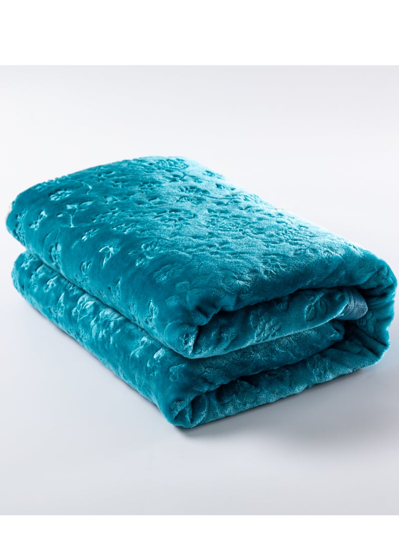STARLIFE Single Ply Premium Korea Quality Blanket Made by 100% Polyester SPUN YARN Obtained from Virgin Polyester Which is Suitable for winter and Rainy Season 160*240CM 7LBS  - Image 2