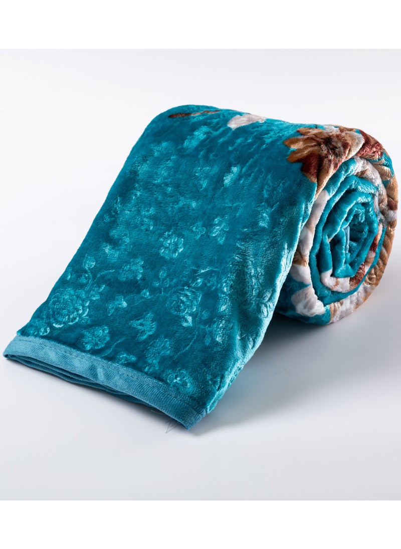 STARLIFE Single Ply Premium Korea Quality Blanket Made by 100% Polyester SPUN YARN Obtained from Virgin Polyester Which is Suitable for winter and Rainy Season 160*240CM 7LBS  - Image 3