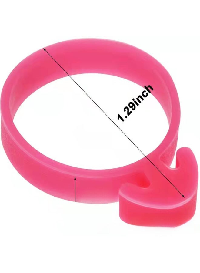 Loquat Manufacturers Now Supply Decorating Bag Fixing Ring Decorating Bag Silicone Tie Sealing Ring Fixing Ring Binding Ring-Specifications:Green Silicone Tie - Image 5