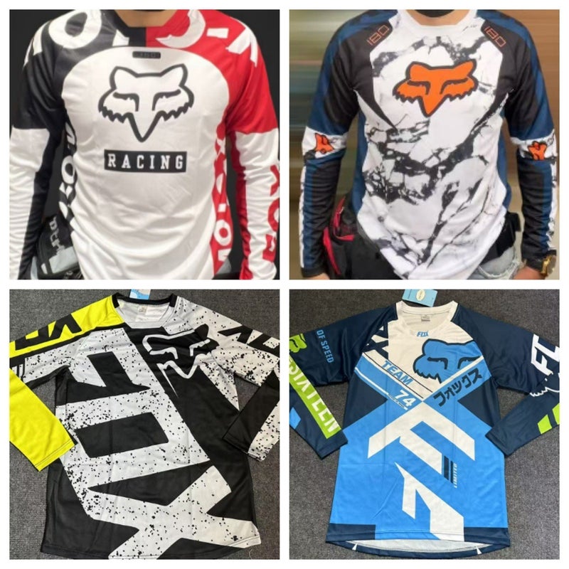 Qi Ta Summer Long Sleeve Mountain Bike Jersey - Breathable Quick-Dry Off-Road Racing Shirt for Men and Women - Image 2