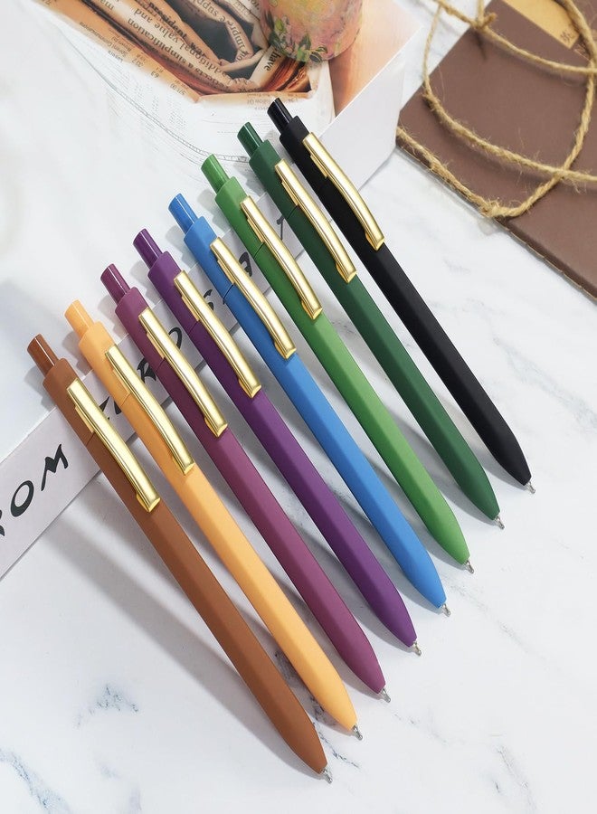 Vitoler Pens,8 Packs Ballpoint Pens Black Ink,0.7mm Smooth Writing Medium Point Pens for Women/Nurse Office School Teacher Supplies - Image 2