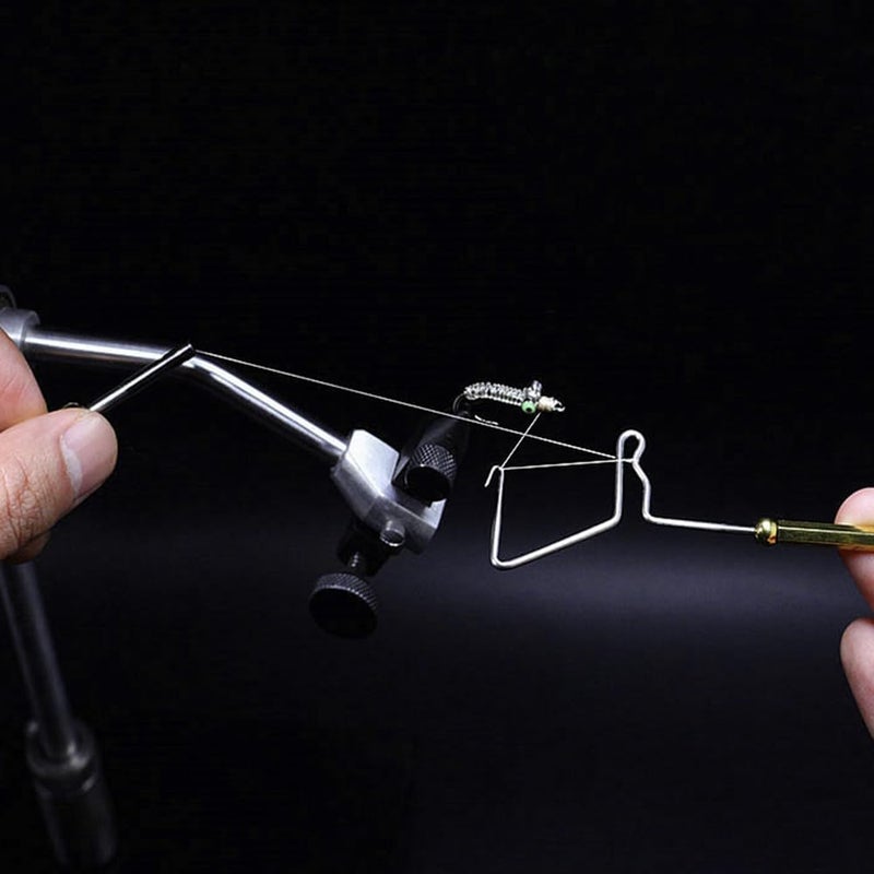 Hercules Fly Tying Tools, Fly Tying Kit with Bobbin Thread Holder, Wire Threader, Knot Whip Finisher, Hackle Plier, Bodkin, Fly Fishing Lure Making Accessories - Image 4