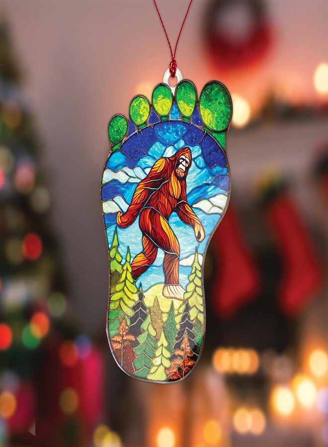 MAILAMCRAFT Big Foot Ornaments for Christmas Tree Decor, Funny Sasquatch Ornament for Camping Lovers, Bigfoot Christmas Ornament Gifts for Men Women, Cool Bigfoot Gifts for Friends, Family and Collectors - Image 2