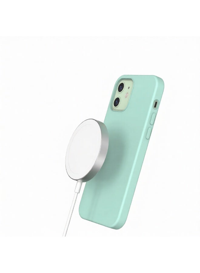 Wellmax Wireless Charger 15W Fast Charging Type-C Magnetic Charging Pad for Qi Enabled Devices | Short Circuit Protection - Image 2