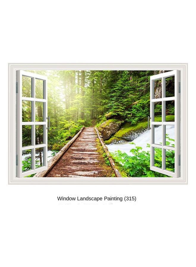 الأزرق جي دبليو ملصق Tspingpingpingpingpingwinds لوحة زخرفية لغرفة النوم غرفة المعيشة غرفة الطعام الخلفية جدار المناظر الطبيعية اللزجة الذاتية الجداريات - Image 1