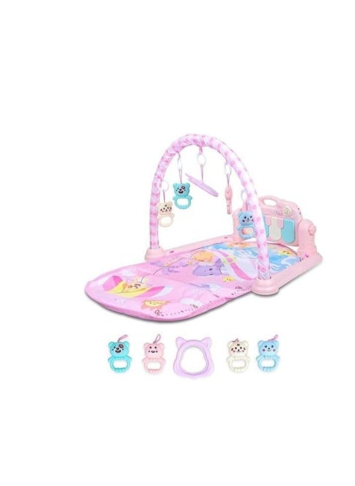 MUMS PLANET Large Baby Piano Mat with USB Charging by Mums Planet, Educational Musical Toys for Kids, Montessori Toys for Newborns, Valuable Gift for Kids - Bed Toy  - Image 4