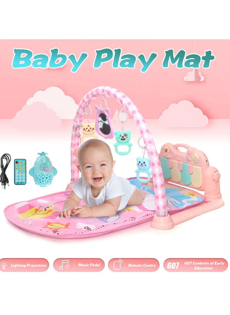 MUMS PLANET Large Baby Piano Mat with USB Charging by Mums Planet, Educational Musical Toys for Kids, Montessori Toys for Newborns, Valuable Gift for Kids - Bed Toy  - Image 5