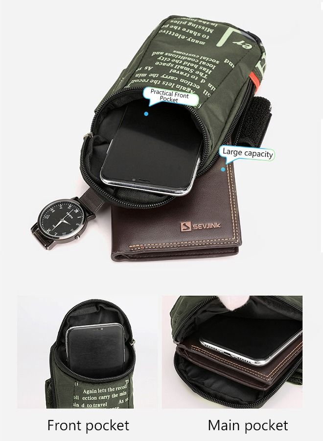 DUNISO Sport Arm Bag Bag Running Bag Multifunctional Phone Bag With Charging Port Durable Waterproof Riding Bag Cellphone Armbands Wrist Bag For Running Hiking Outdoor Sports - Image 2