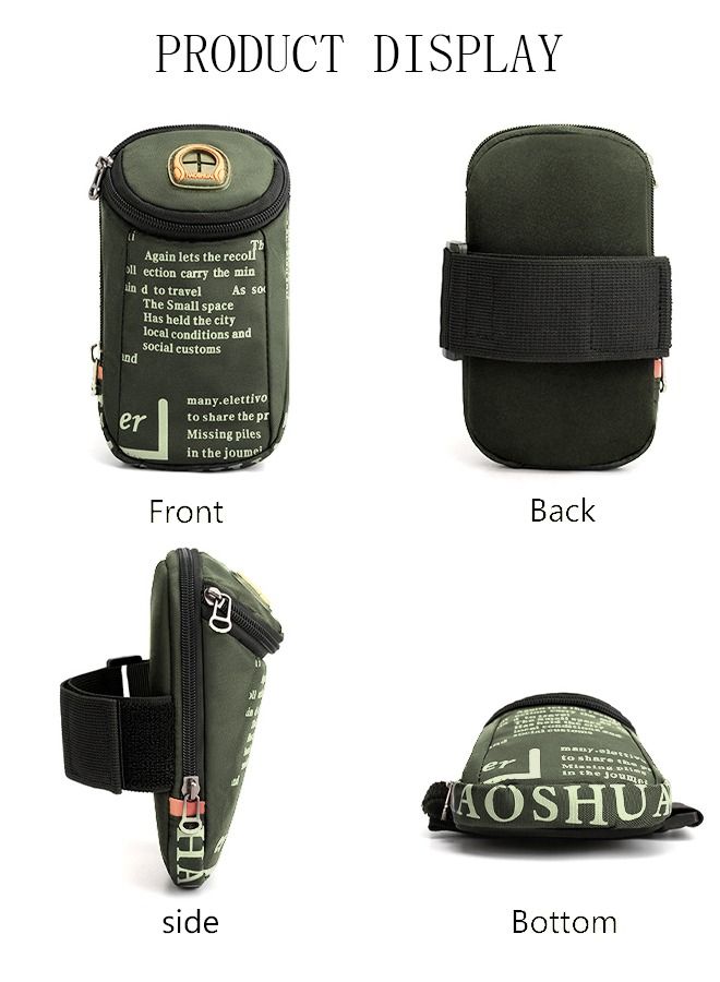 DUNISO Sport Arm Bag Bag Running Bag Multifunctional Phone Bag With Charging Port Durable Waterproof Riding Bag Cellphone Armbands Wrist Bag For Running Hiking Outdoor Sports - Image 5