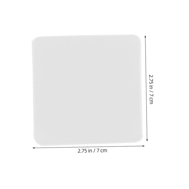 10Pcs Clear Skid Sticky Gel Pads Furniture Leg Protectors Vibration Dampening Mats Non Slip Floor Protectors - Image 3