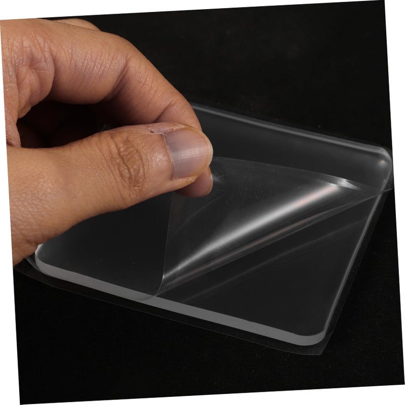 10Pcs Clear Skid Sticky Gel Pads Furniture Leg Protectors Vibration Dampening Mats Non Slip Floor Protectors - Image 4