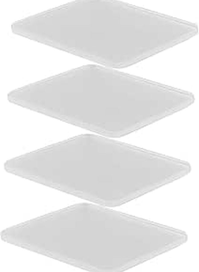 10Pcs Clear Skid Sticky Gel Pads Furniture Leg Protectors Vibration Dampening Mats Non Slip Floor Protectors - Image 1