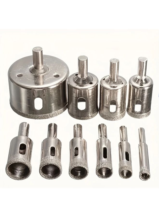 High Speed Hand Tools 10pcs For Tile Glass And Marble Durable Rustproof - Image 1