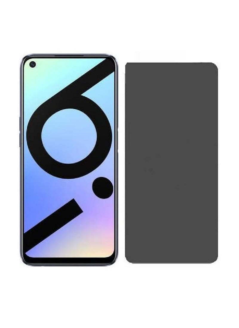 Super Tempered Glass Screen Protector Anti-Spy Privacy Designed For Realme 6i  Full Screen Coverage And Bubble Free - Image 1