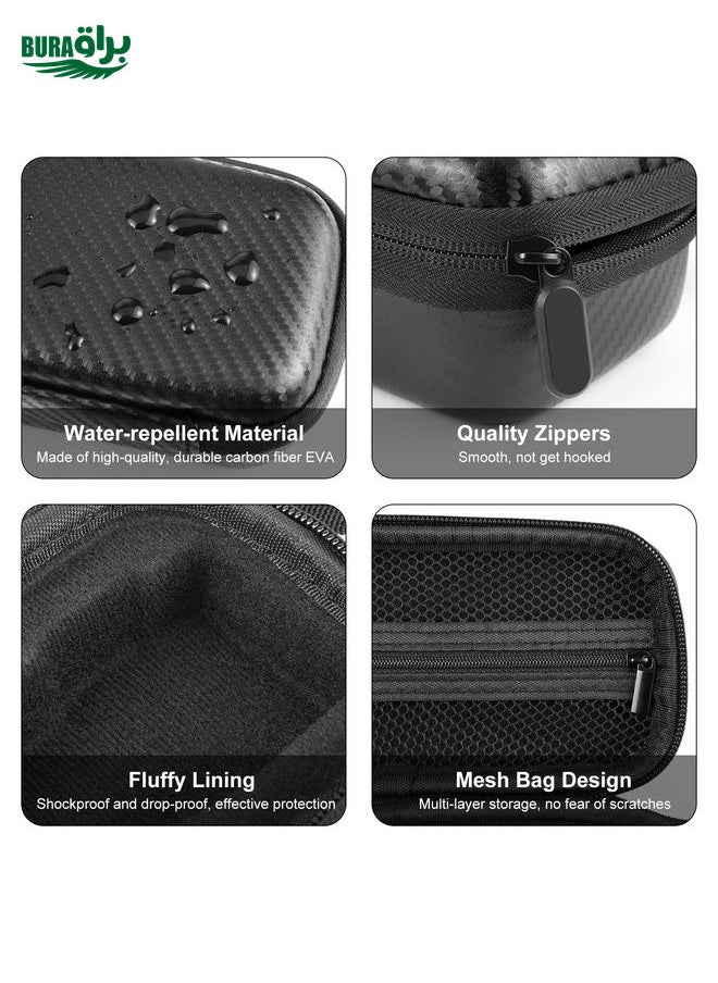 براق ل DJI Osmo Pocket 3 Puluz Mini Bage Bag Portable Eva Bag (Black)  - Image 5