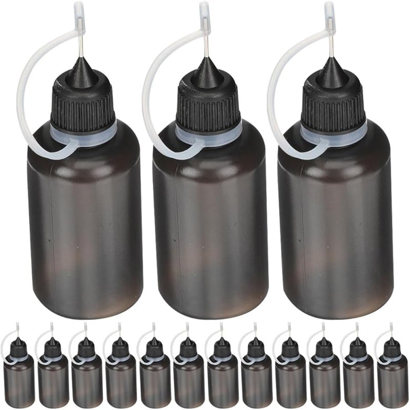 20Pcs Precision Glue Applicator Bottles with Needle Tips for Crafts Oil Paint and Ink - Image 1