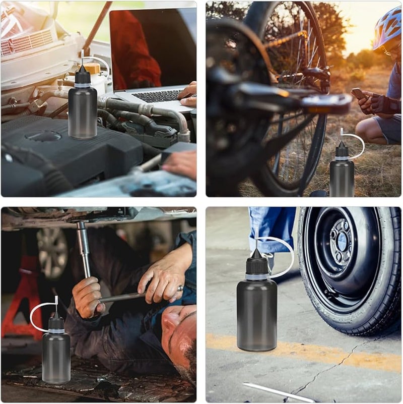 20Pcs Precision Glue Applicator Bottles with Needle Tips for Crafts Oil Paint and Ink - Image 4