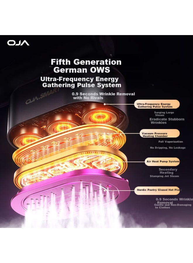 Oja German Ows Pulse Wrinkle Remover Handheld Garment Steamer New Model Portable Steam Iron Small And Convenient Electric Iron Clothes Steamer Artifact Top Ten Brands - Image 1