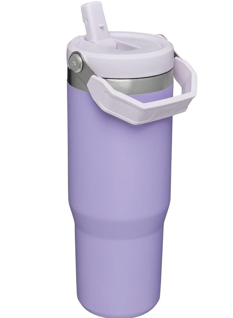 Stanley 30oz Stainless Steel Tumbler - Vacuum Insulated Water Bottle for Home, Office or Car Reusable Cup with Straw Leak Resistant Flip Cold for 12 Hours or Iced for 2 Days, 30oz - Image 2