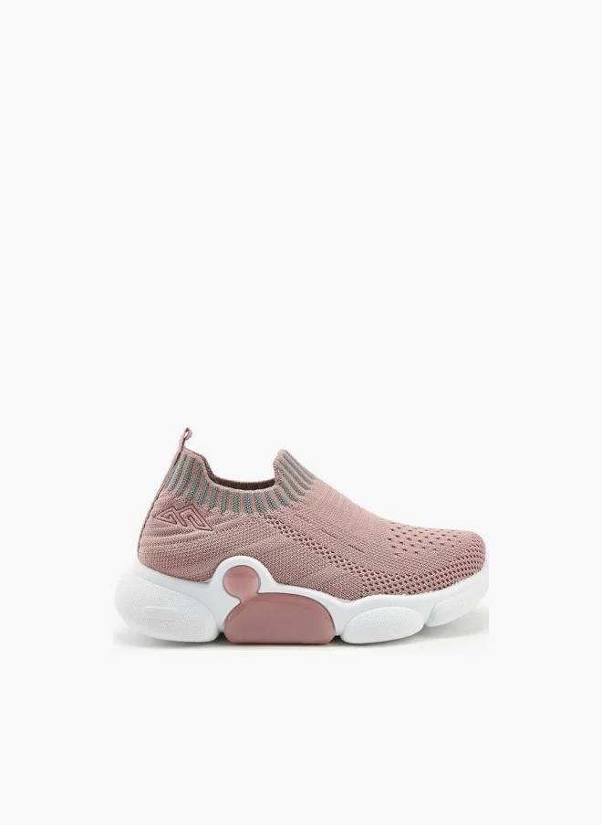 Oaklan by Shoexpress Textured Slip-On Sports Shoes
