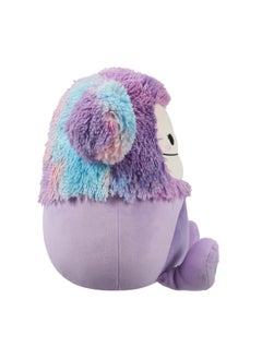 Squishmallows دبدوب صغير مزين 3.5 بوصة بمشبك إيدن بنفسجي مع قلوب، لعبة محشوة مرخصة رسمياً من كيليتو، لعبة ناعمة ملونة، هدية للأطفال، للبنات والأولاد، لعبة قابلة للغسل ومطاطية متعددة الألوان لجميع الأعمار  - Image 3
