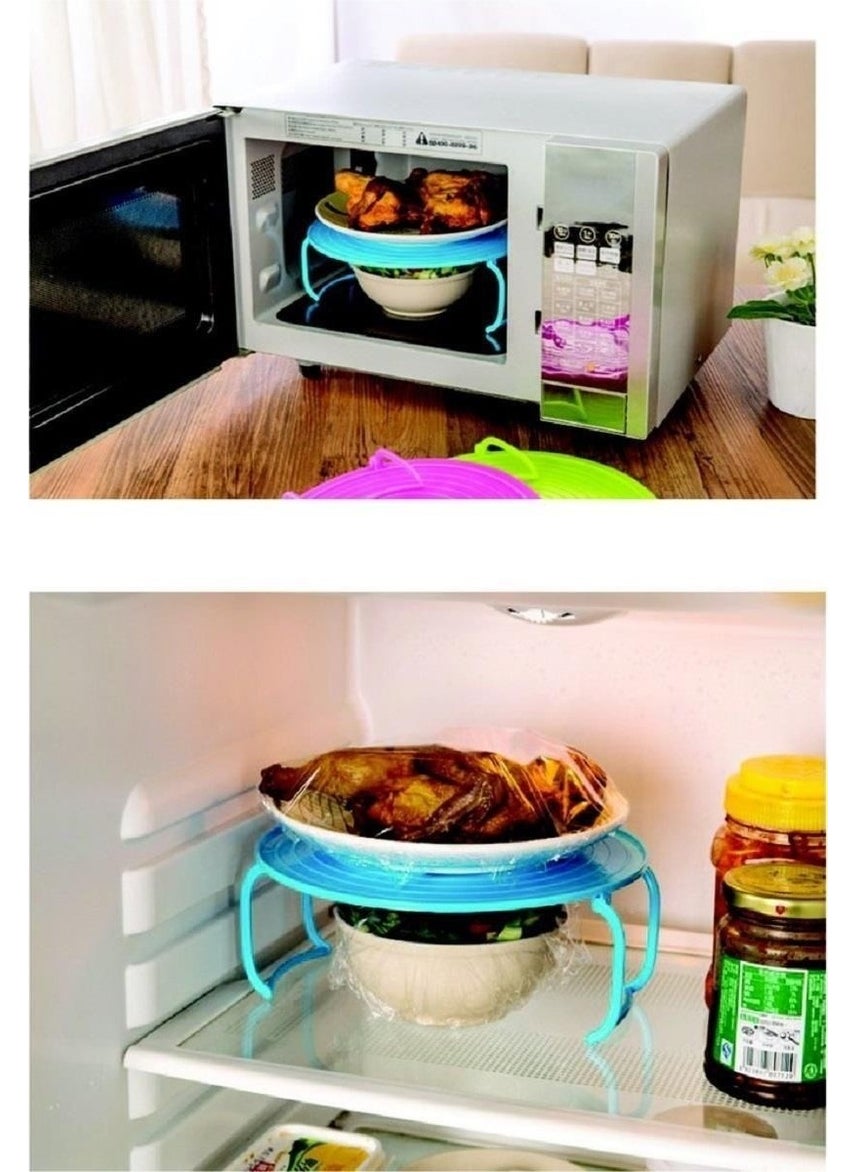 BioTech Refrigerator Shelf Microwave Organizer Shelf Microwave Oven Food Rack  - Image 3