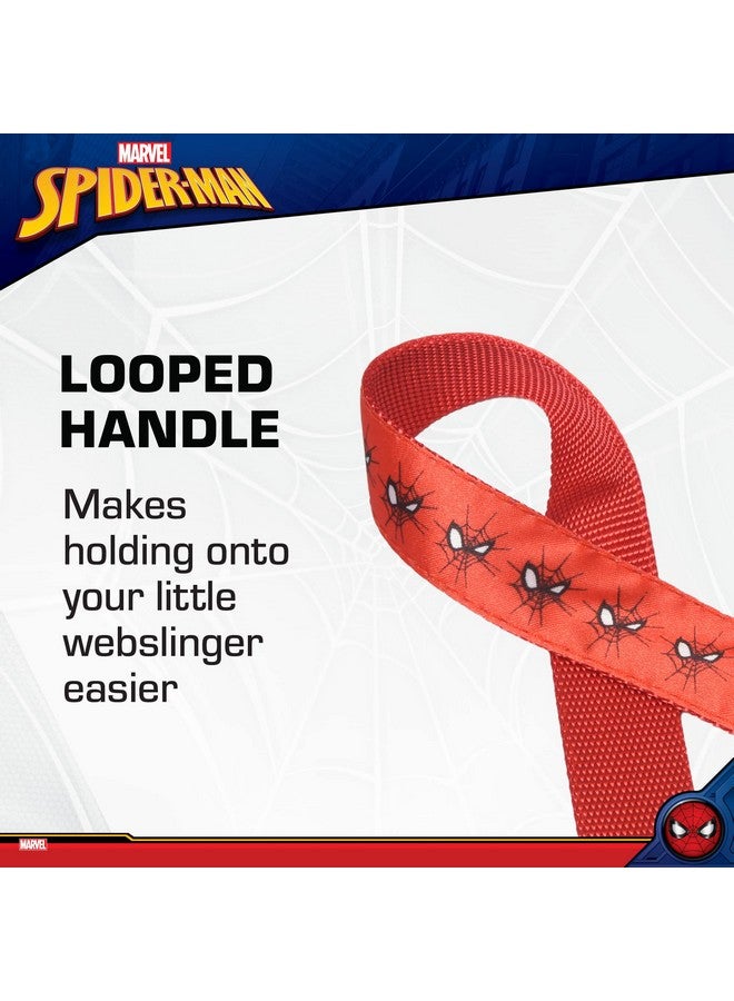 مارفل مقود كلب مارفل كوميكس بشعار سبايدرمان اللطيف بطول 4 أقدام (48 بوصة) يُربط بسهولة بأي طوق أو حزام كلب | أحمر - Image 3