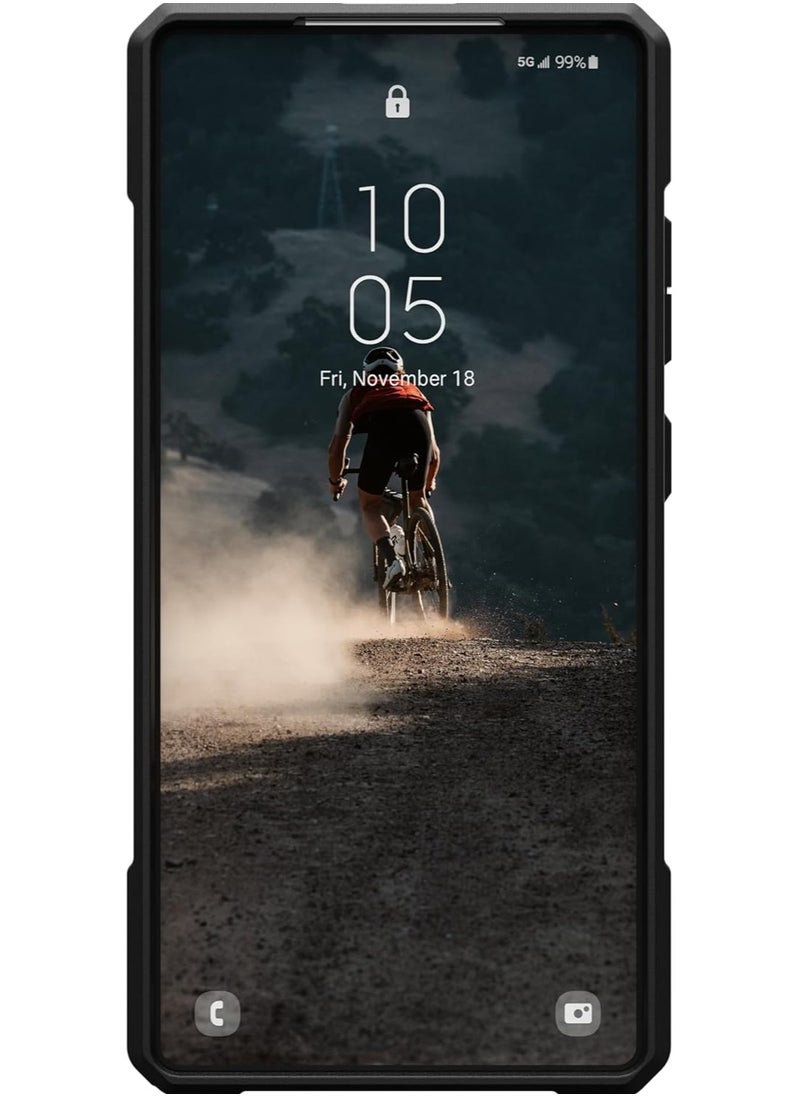 Urban Armor Gear - UAG Monarch for Samsung Galaxy S25 ULTRA Case Cover [25 Feet Drop tested]  - Carbon Fiber - Image 1
